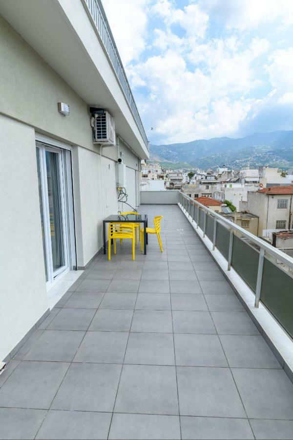 Superior Modern Apartment In The Center With View. Volos Exteriör bild