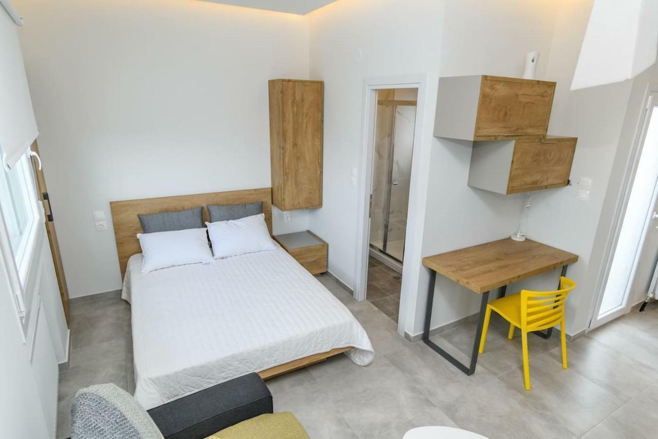 Superior Modern Apartment In The Center With View. Volos Exteriör bild